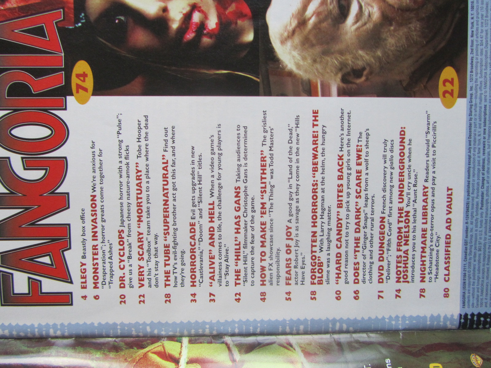 Fangoria 2006 #252 - 2