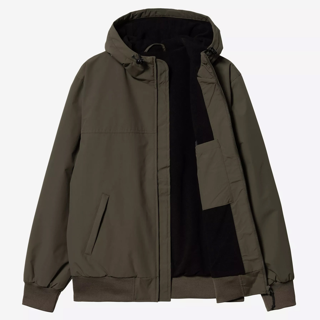 Carhartt WIP - Hooded Sail Jacket Cypress/Black - 4