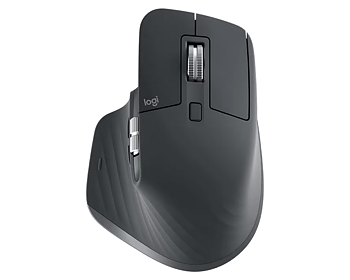 Logitech MX Master 3S (Bluetooth Edition) - Ergonomisk mus - Optic - 7 knappar