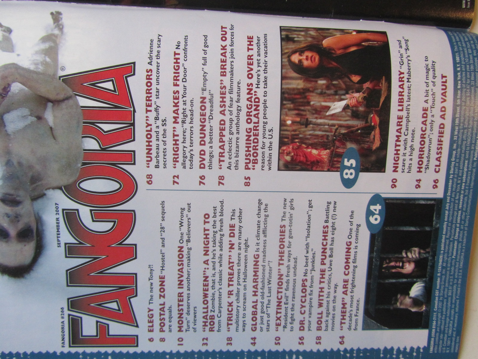 Fangoria 2008 #266 - 2