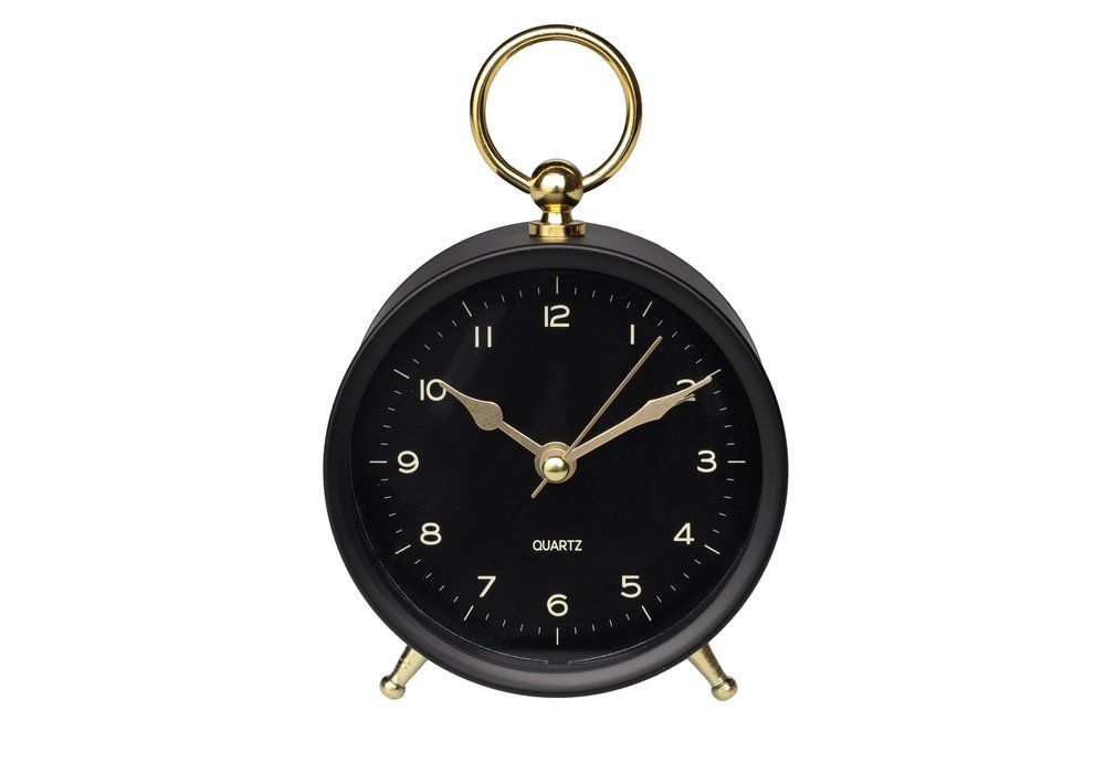 Väckarklocka Ring svart/vit - 3