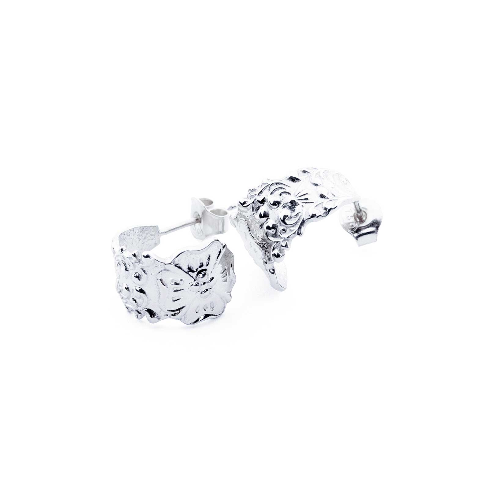 Hälsinge earring wide hoop