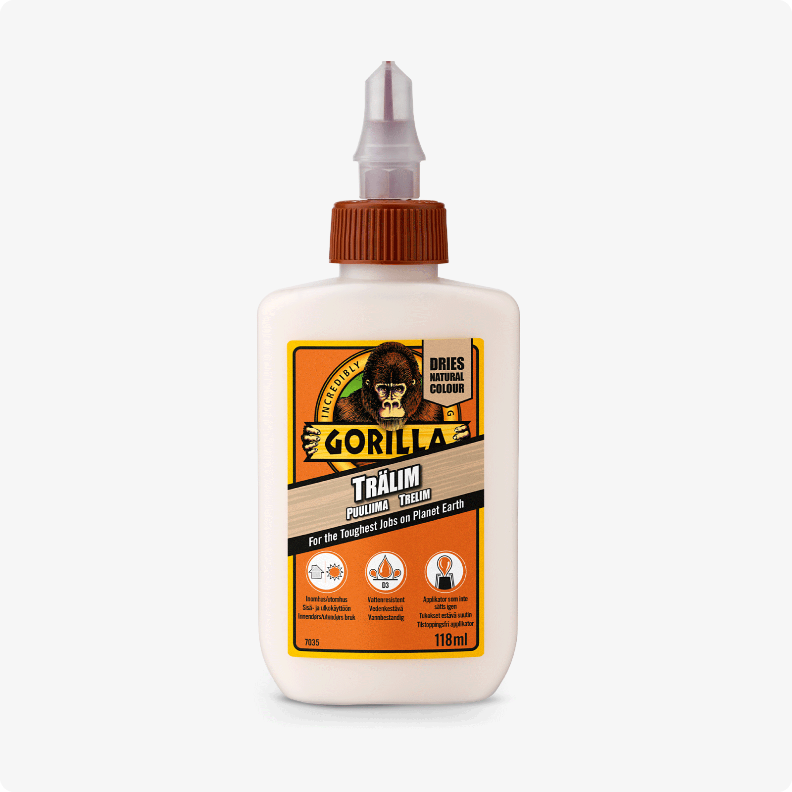 GORILLA GLUE TRÄLIM, flera val