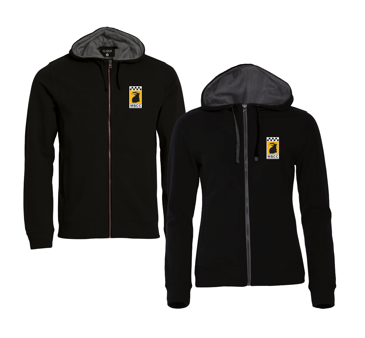 Hoodie Full Zip Herr/Dam