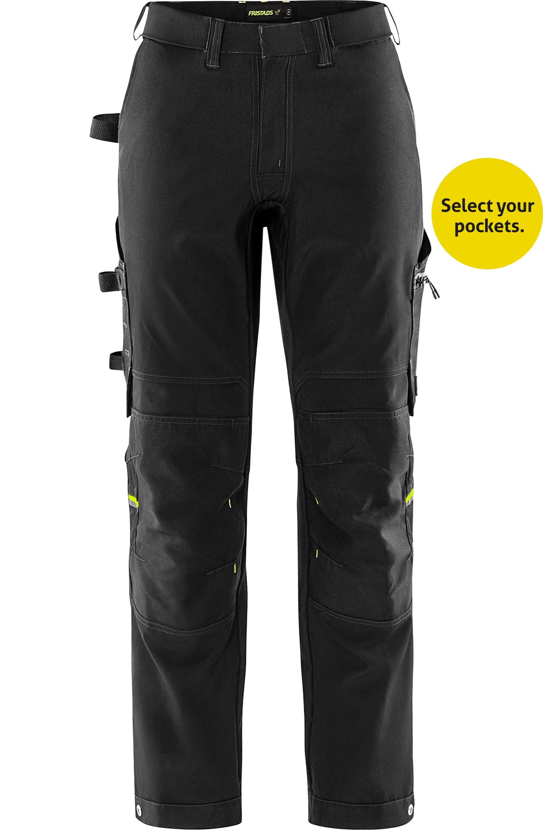 Fristads Flex hantverkarbyxa stretch 2802 GHST, dam