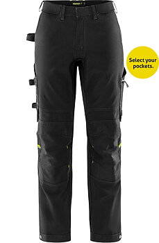 Fristads Flex hantverkarbyxa stretch 2802 GHST, dam