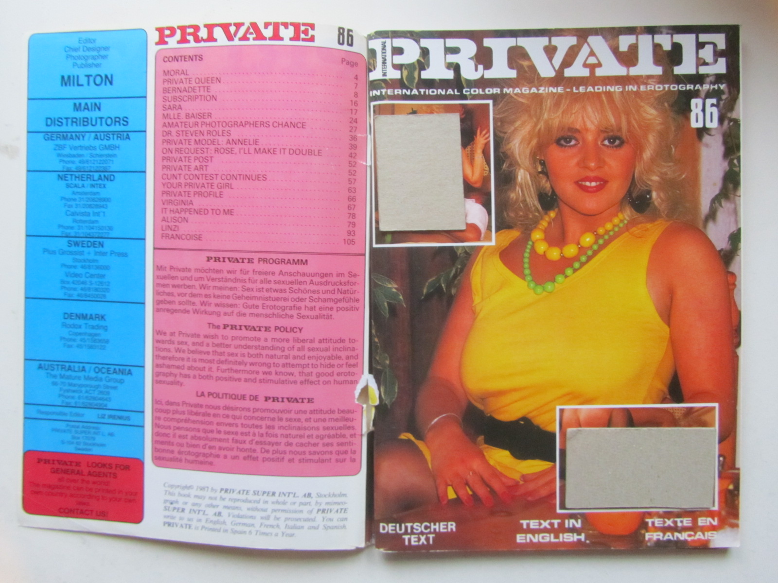 Private 86 - 3
