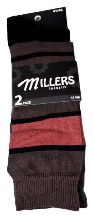 2-Pack Millers Strumpor Classic - 2