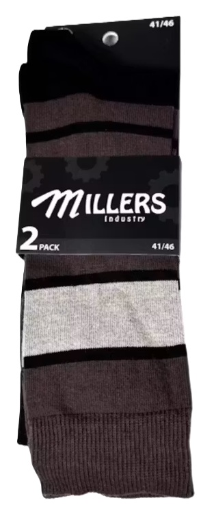 2-Pack Millers Strumpor Classic - 2