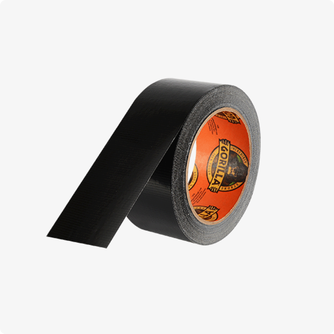 GORILLA TEJP SVART, 48mm x 11m - 3