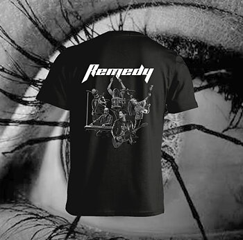 REMEDY - Logo + Band T-shirt