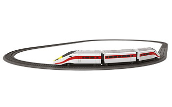 Train set - High speed (Playtrains) 1/76