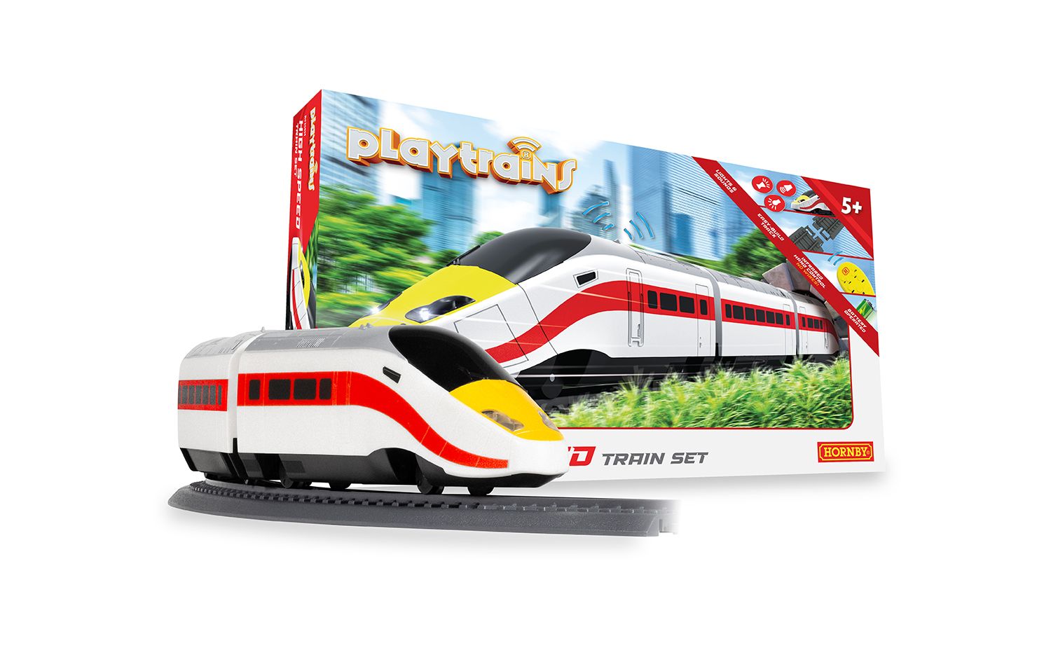 Train set - High speed (Playtrains) 1/76