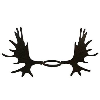 Älghorn ljusmanschett