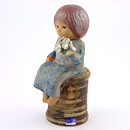 リサラーソン Blomsterflicka　Skulpturer シリーズ 花を持つ少女 1977年  22cm (3)