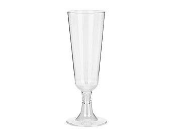 Champagneglas plast - 8-pack
