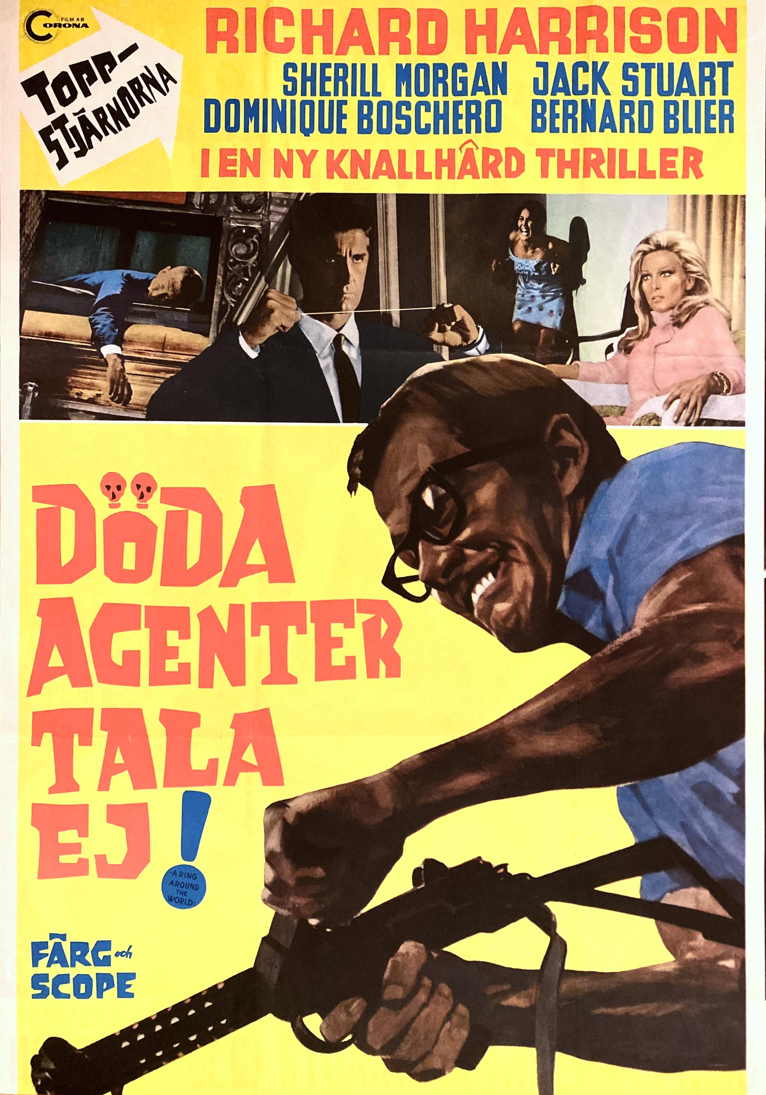 DÖDA AGENTER TALA EJ (1966)  - 2
