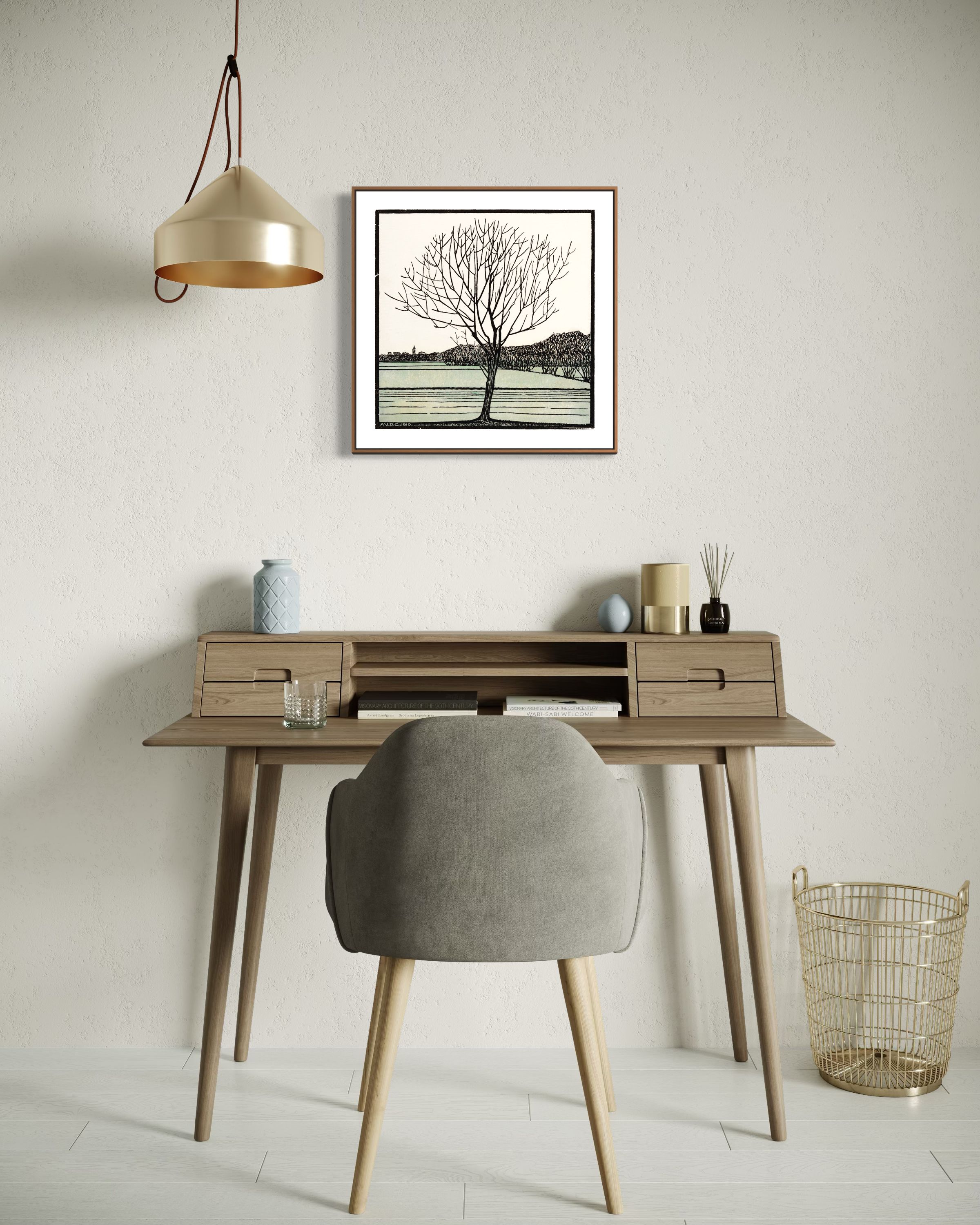 Julie de Graag - Bald Tree - Poster