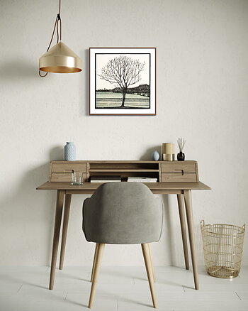 Julie de Graag - Bald Tree - Poster