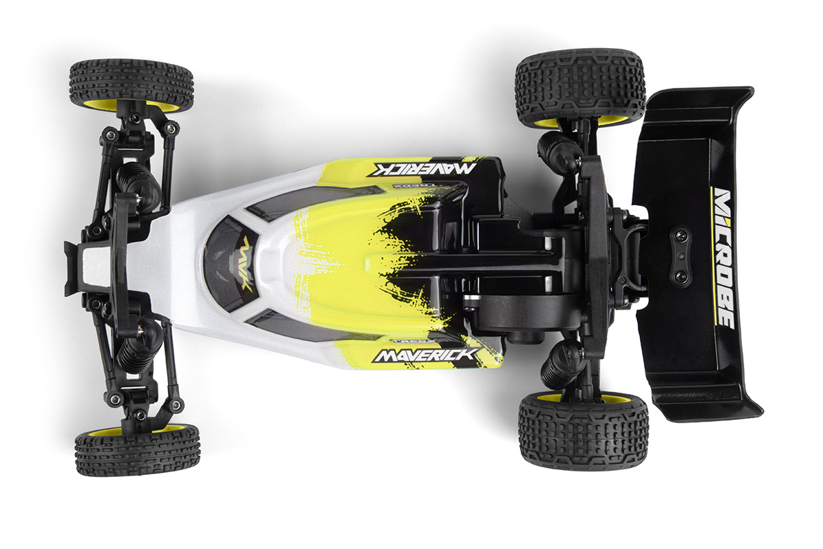 Maverick RC MV150850 Microbe 1/24th Buggy - Yellow - 2