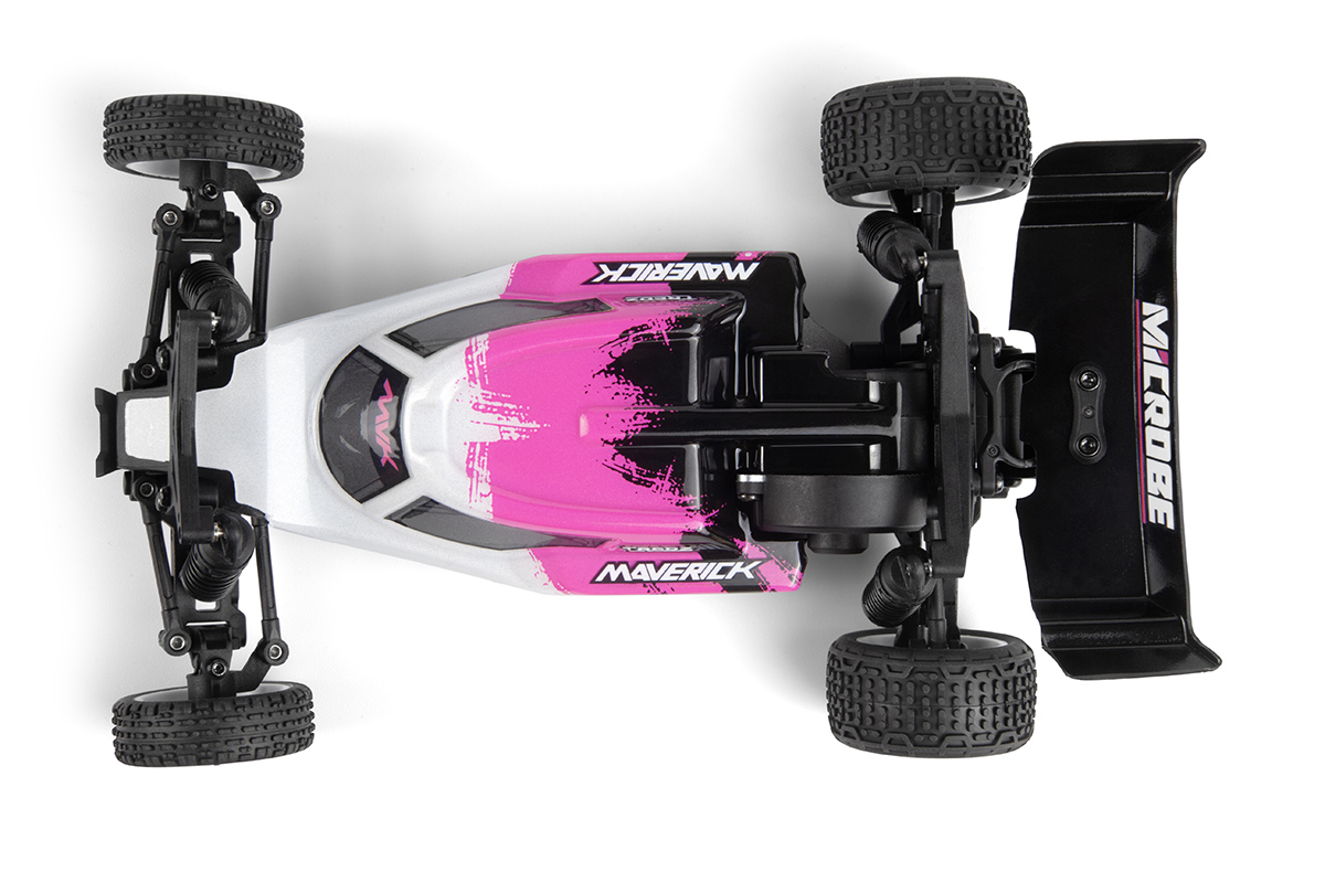 Maverick RC MV150851 Microbe 1/24th Buggy - Pink - 2