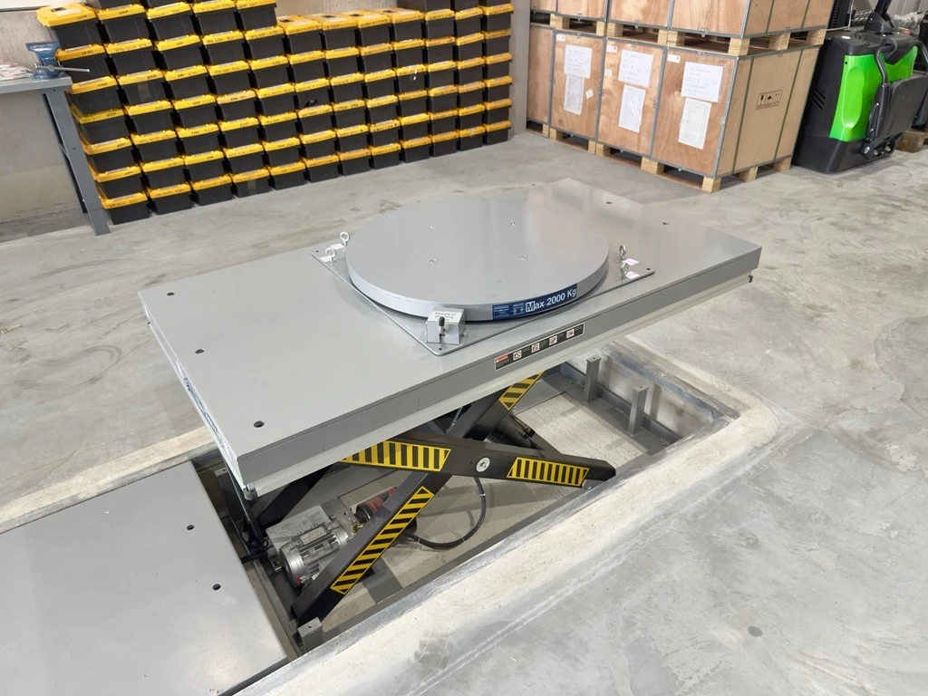 Roterplatta / Maxlast: 2000 kg - 2