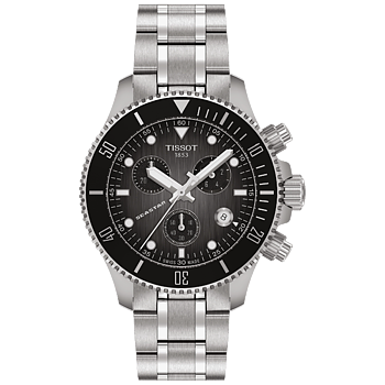 T120.217.11.061.00 Tissot Seastar 1000 Chronograph  38 grå svart