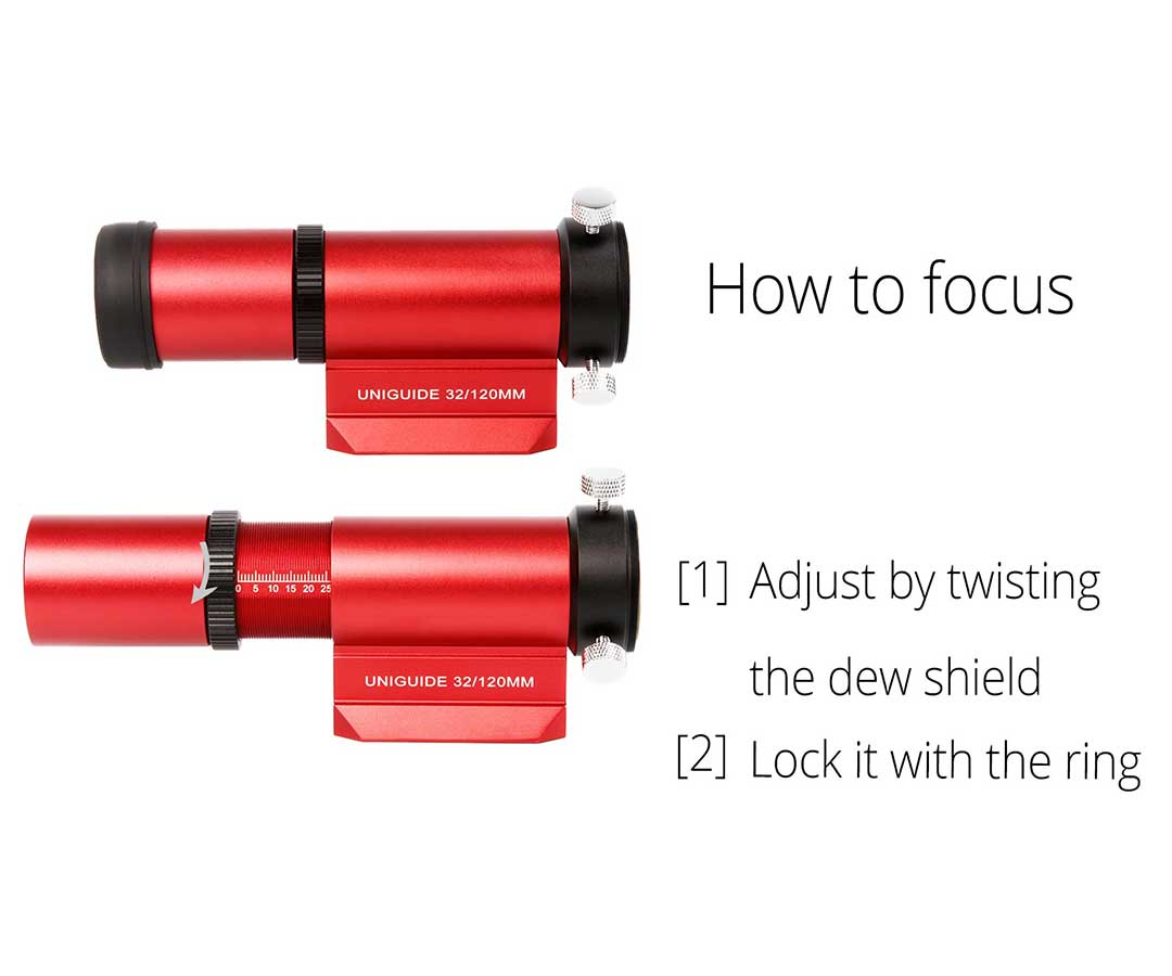 WILLIAM OPTICS UNIGUIDE 32 MM GUIDETELESKOP - 2