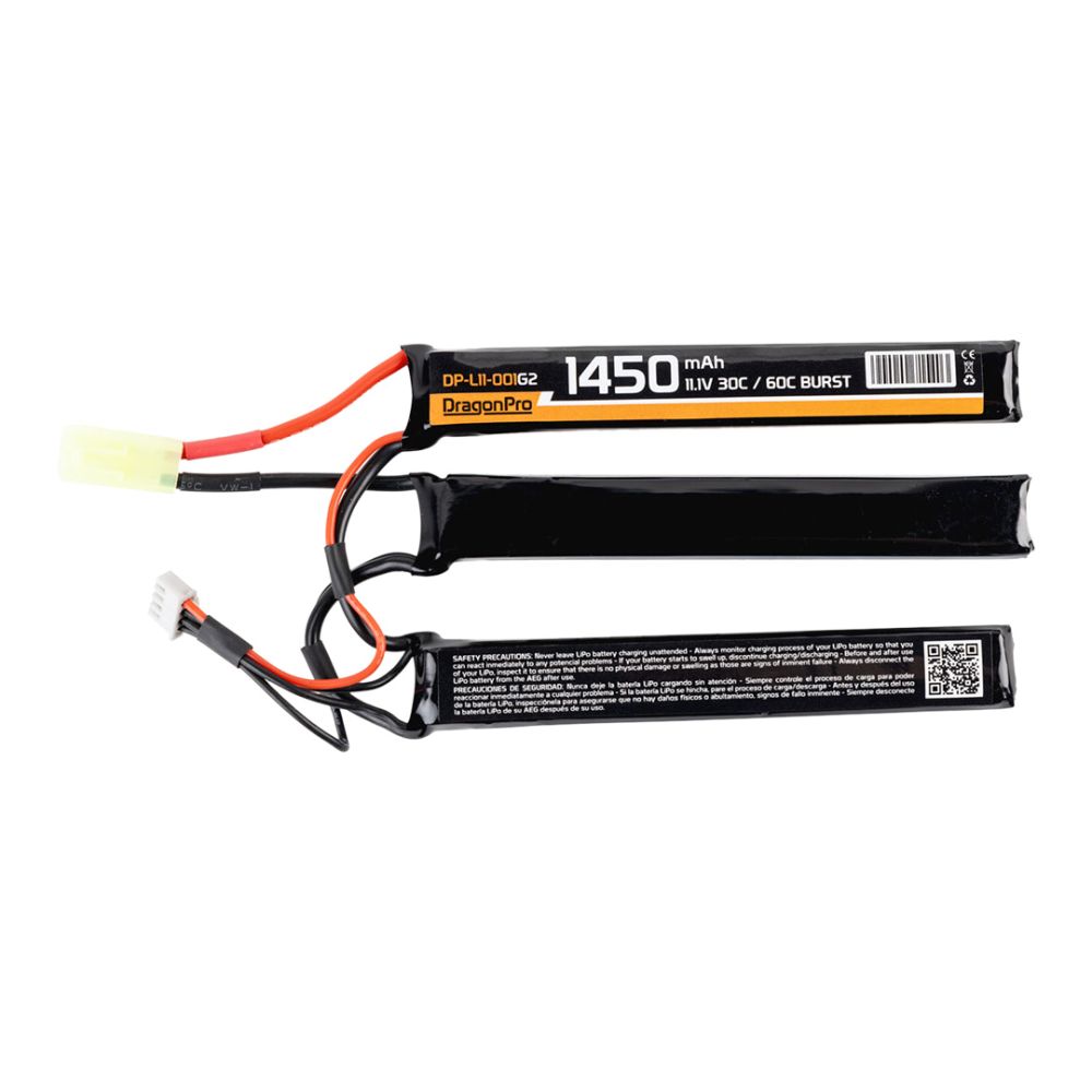 LiPO batteri 11,1v 1450 mAh, 3-delat