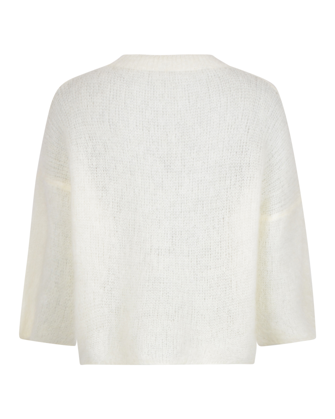 Mohairjumper lång ärm offwhite - 2