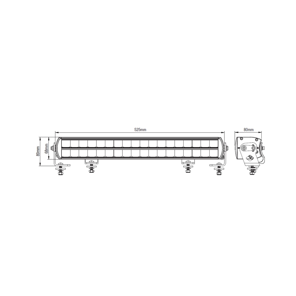 LED-RAMP V-SIGHT V2 20" - 3