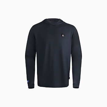 Armstrong uv-tröja hoodie UPF l/s navy