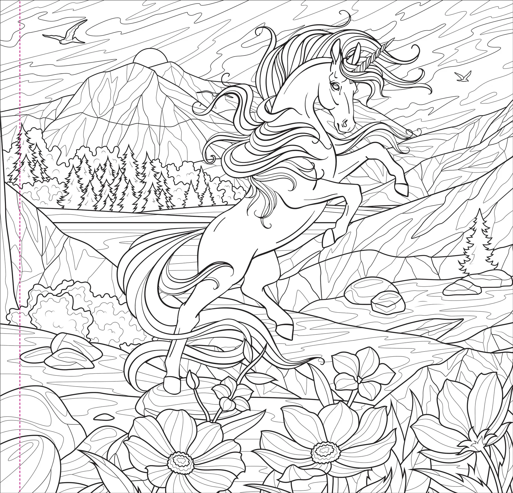 Enchanted Kingdom Adult Coloring Book - 6