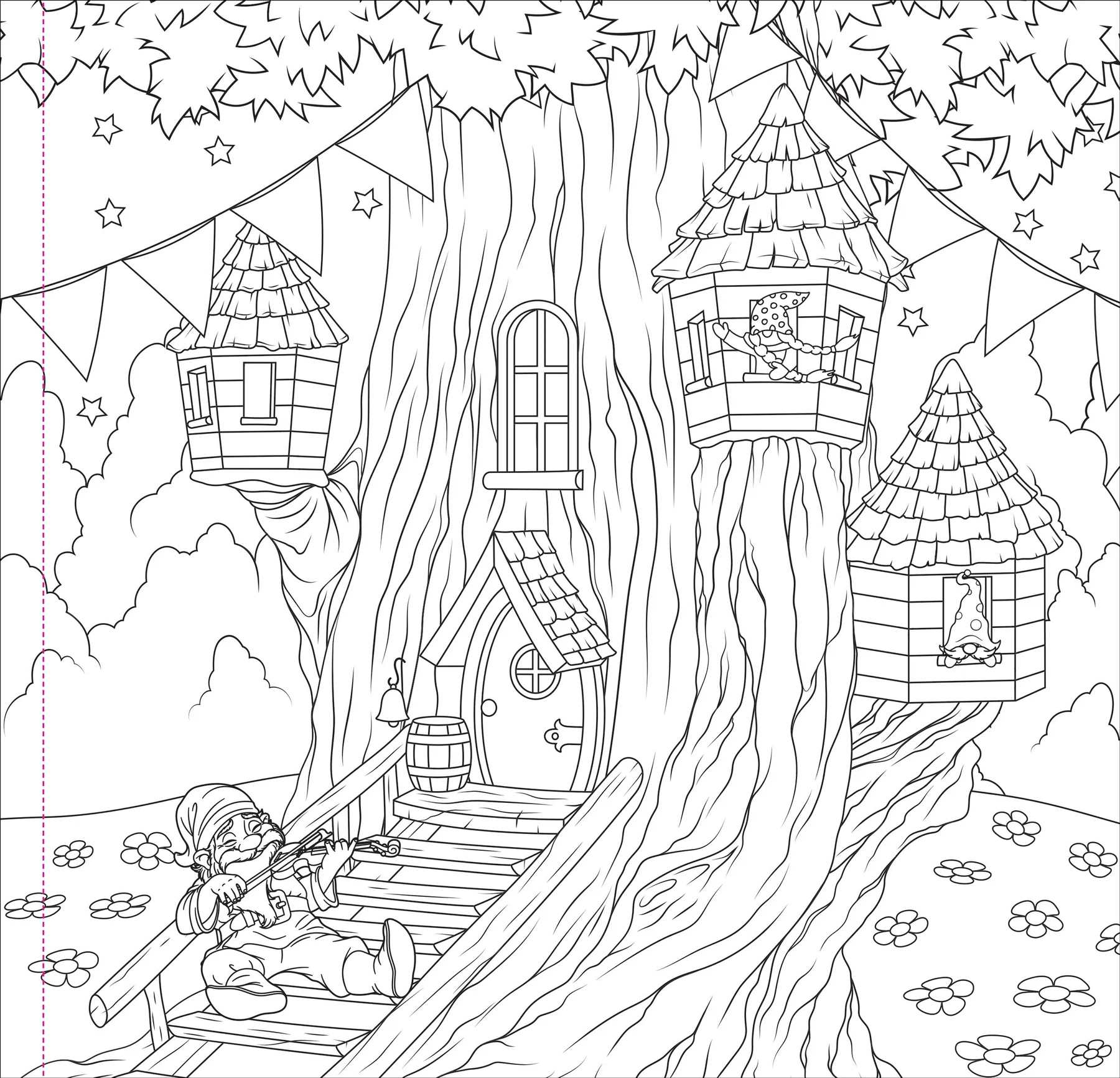 Enchanted Kingdom Adult Coloring Book - 3