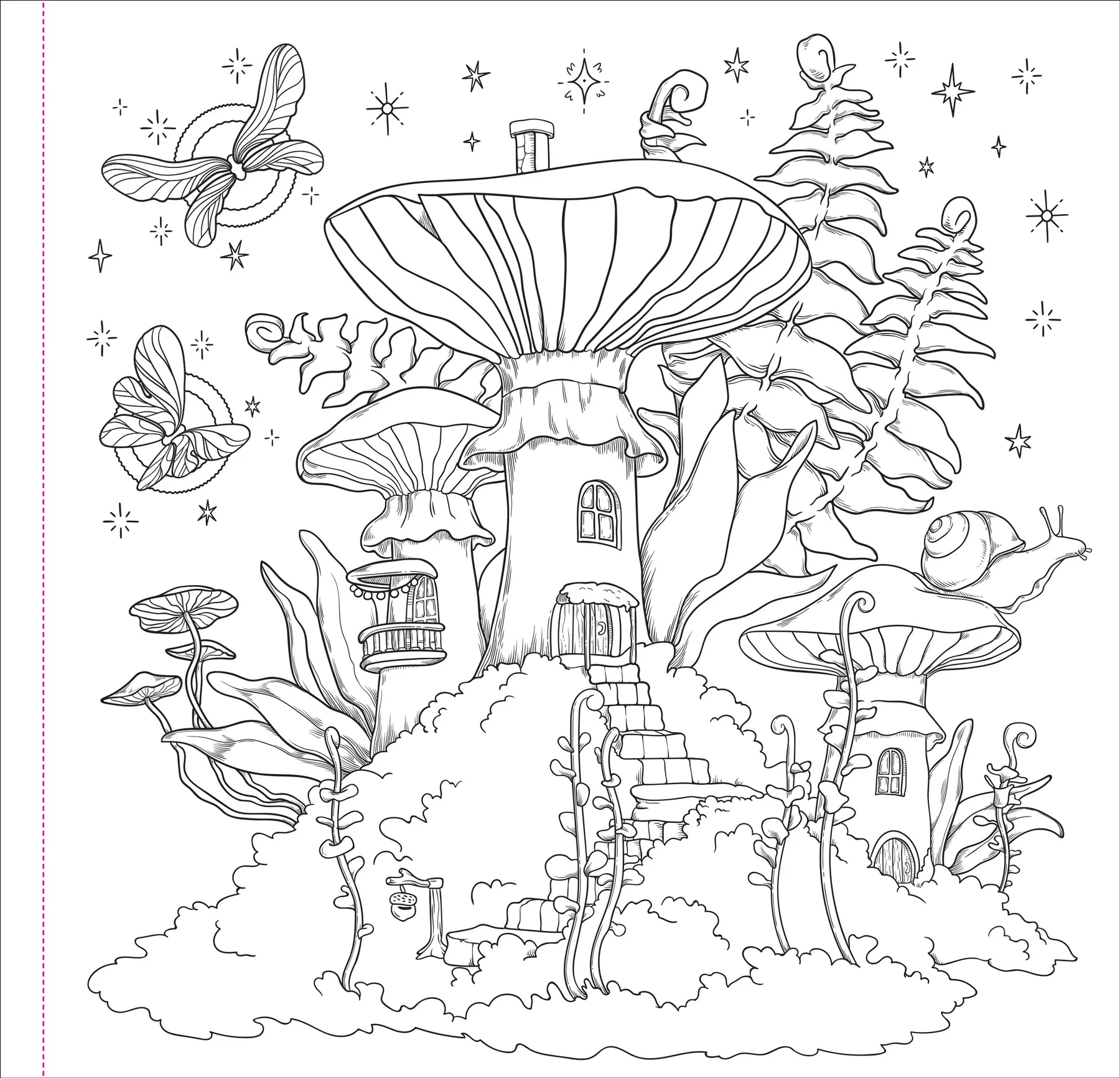 Enchanted Kingdom Adult Coloring Book - 2