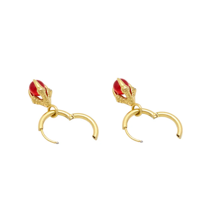 oda earrings gold - 3