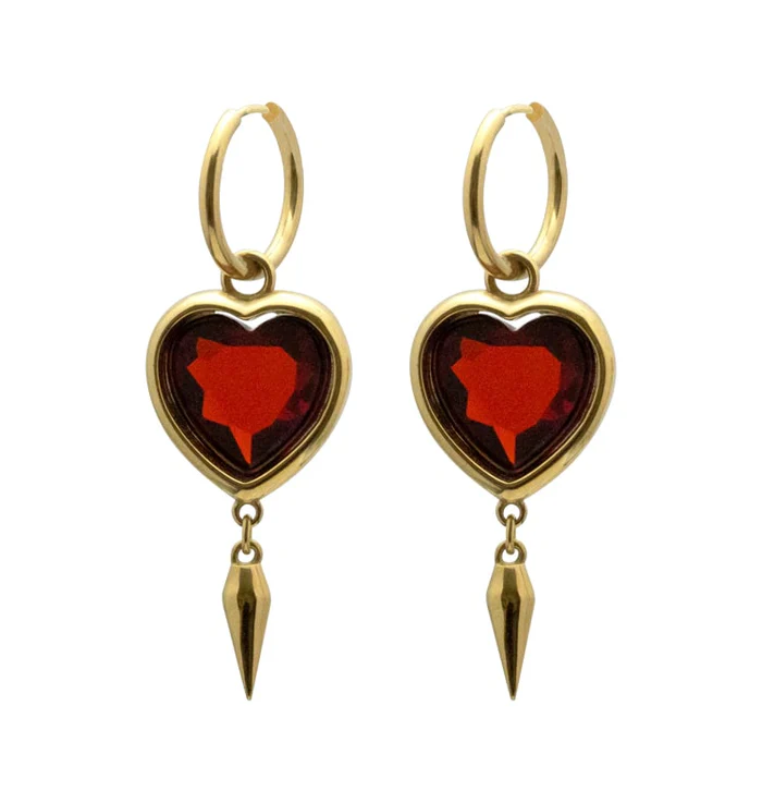 Claw heart big gold - 5
