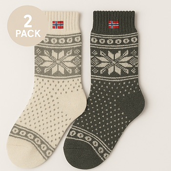 Zokks Polar Ullstrumpa 2-pack
