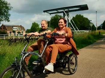 Nijland Toogether – trehjulig duocykel för trygg cykling tillsammans