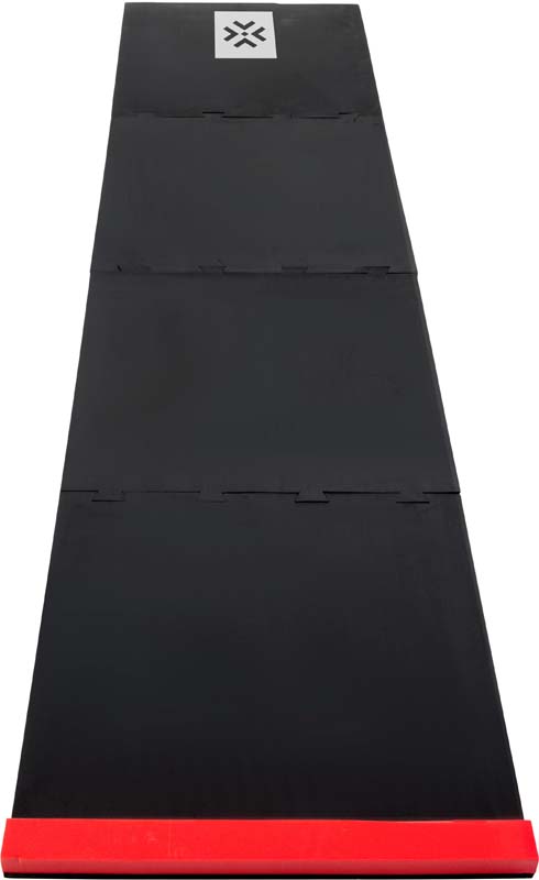 Bullet Puzzle Mat Black With built in Red Oche