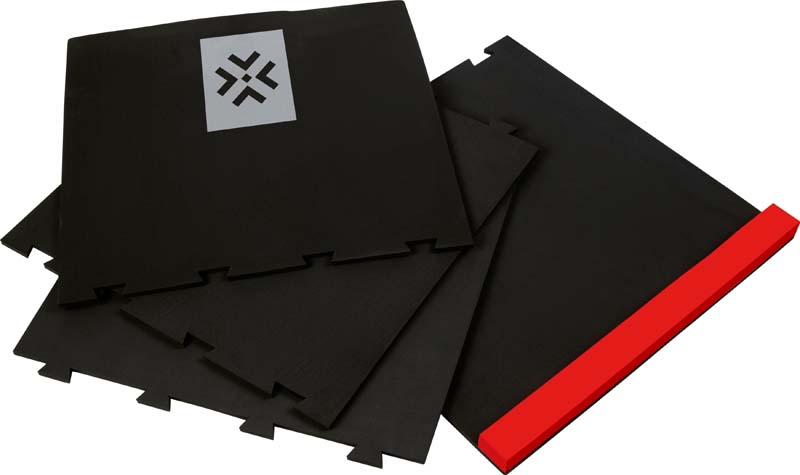 Bullet Puzzle Mat Black With built in Red Oche - 5