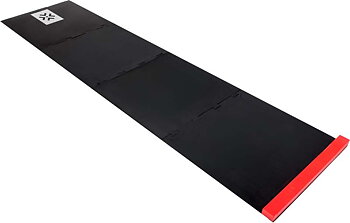 Bullet Puzzle Mat Black With built in Red Oche