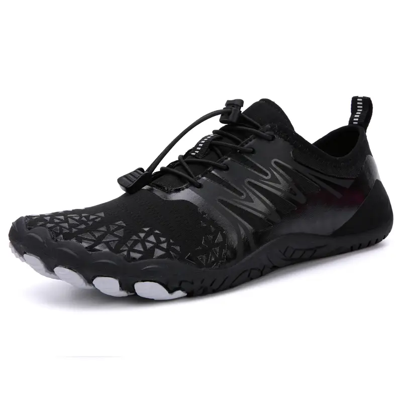 SAGUARO Blotevoetenschoenen voor dames en heren, ademend, antislip, met brede teenbox en zero-drop-zool, maat 35-48 EU, Violet A, 42 EU