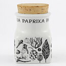 Esteri Tomula (Maustekuvio 1968) Spice Jar Paprika with Plant Decor 9 cm