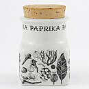 Esteri Tomula (Maustekuvio 1968) Spice Jar Paprika with Plant Decor 9 cm
