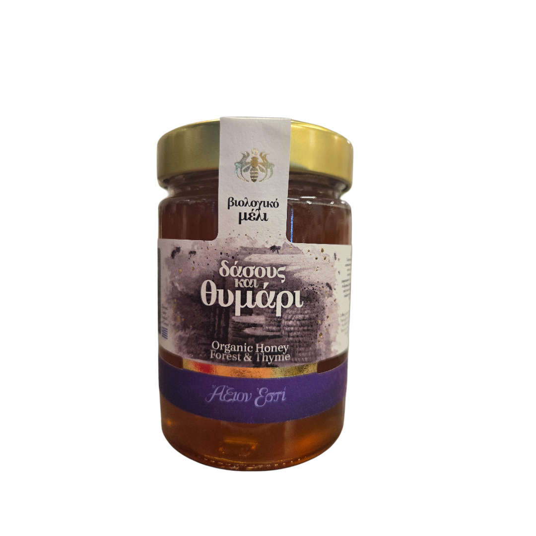 Organic forest & thyme honey, Axion Esti 450g