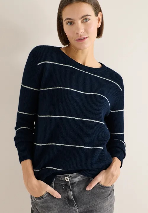 TOS Cosy Structure Stripe - Stl. XL - Cecil