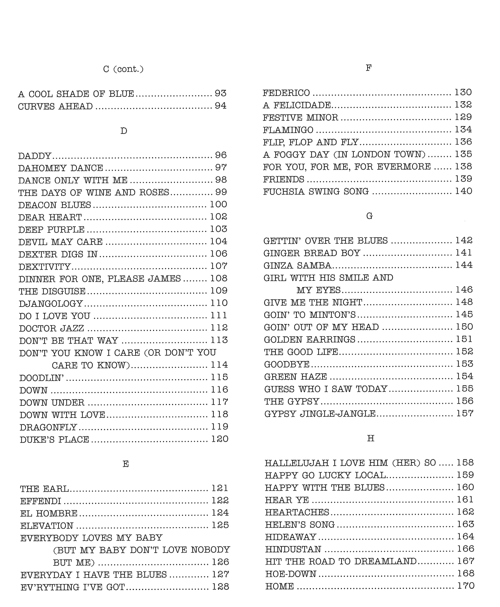 The Real Book - Volume 4, "C" - 3
