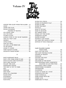 The Real Book - Volume 4, "C"