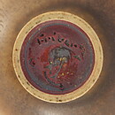 Berndt Friberg (1970) Unique Brown Haresfur Vase 7 cm